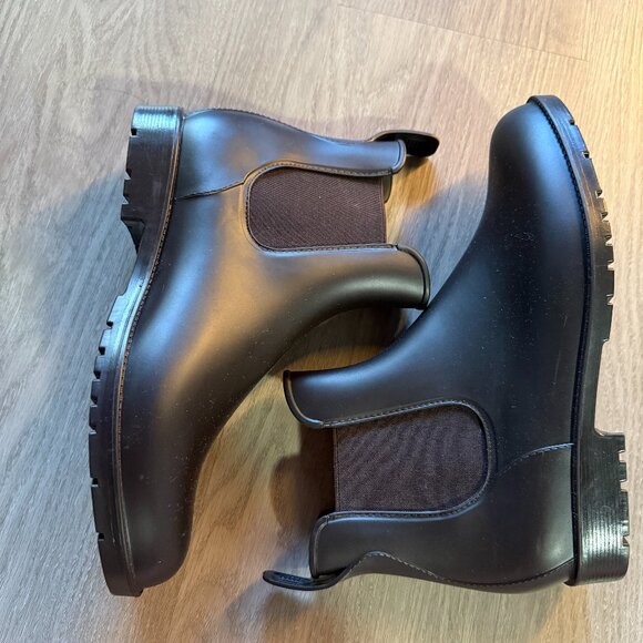 Chelsea Ankle Rain Boots SZ 41 - Picture 1 of 4
